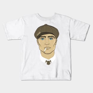 Blue eyes, Cillian Murphy Kids T-Shirt